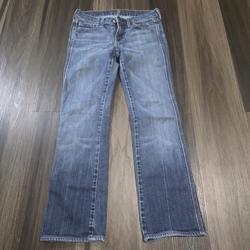 7 For All Mankind Women's y2k low rise Regular Fit Flared Bootcut Jeans sz 25